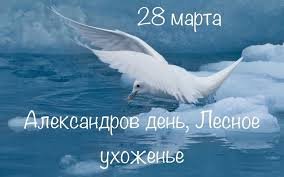 28 марта &mdash; Александров день