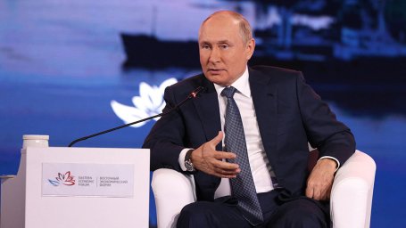 Путин на ВЭФ-2025