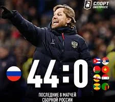 Россия вперёд - 44:0