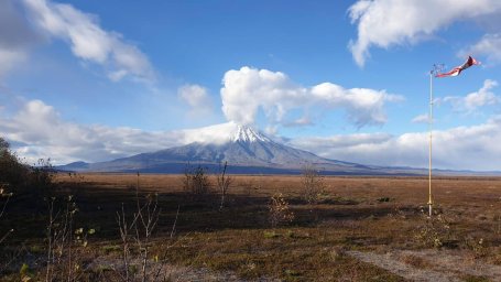 Проснулась Кроноцкая Сопка